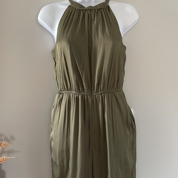 Sam Edelman Sage Green Wide Leg Jumpsuit - Picture 8 of 10